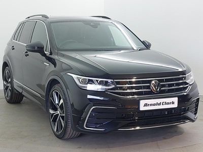Używany VW Tiguan R-line 150 KM (110 kW) 2022 Czarny SUV