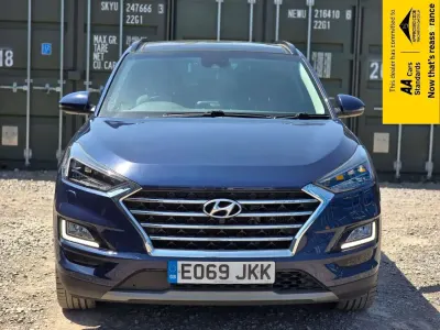 Used Hyundai Tucson Premium SE 136 HP (100 kW) 2019 Blue SUV