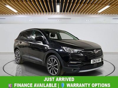 Used Vauxhall Grandland X Elite 130 HP (95 kW) 2021 Black SUV