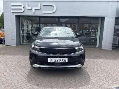 Used Vauxhall Grandland X Ultimate 128 HP (94 kW) 2022 Black SUV