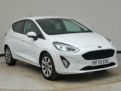 Used Ford Fiesta Trend 75 HP (55 kW) 2021 White Hatchback