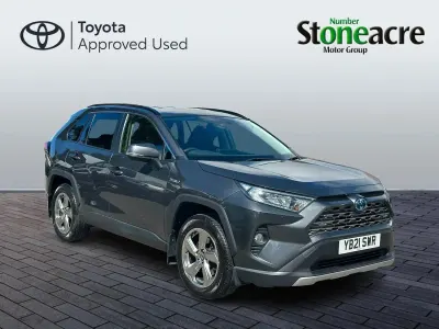 Used Toyota RAV4 Hybrid Design 218 HP (160 kW) 2021 Grey SUV
