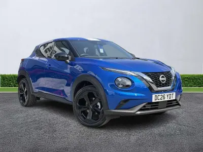 New Nissan Juke Tekna 2026 Magnetic blue SUV