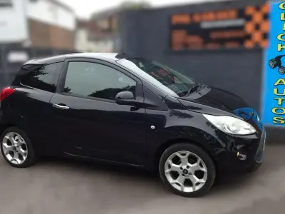 Used Ford Ka Titanium 69 HP (50 kW) 2011 Black Hatchback