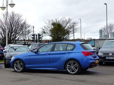 Used BMW 116 M Sport 114 HP (83 kW) 2019 Estoril blue Hatchback