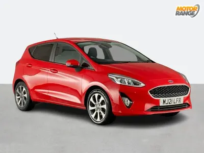 Used Ford Fiesta Trend 125 HP (91 kW) 2021 Red Hatchback