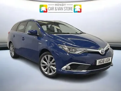 Used Toyota Auris Hybrid 2018 Blue Estate