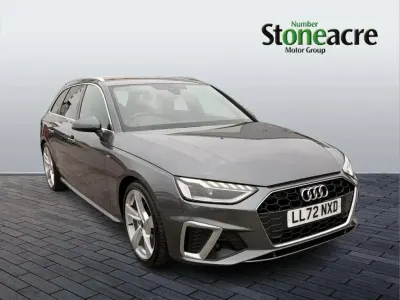 Used Audi A4 S-Line 150 HP (110 kW) 2022 Grey Estate