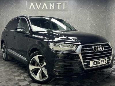 Used Audi Q7 S-Line 272 HP (200 kW) 2015 Black SUV