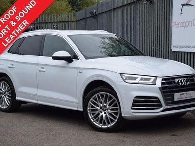 White Used 2018 Audi Q5 S-Line SUV | £23,949 (A bit pricey)