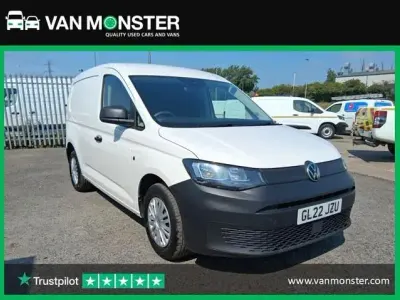 Used VW Caddy 102 HP (75 kW) 2022 White MPV
