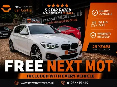 Used BMW 118 M Sport 2019 White Hatchback