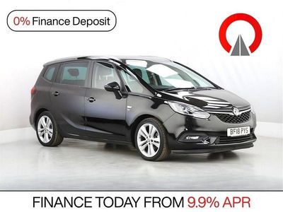 Used Vauxhall Zafira Tourer SRi 140 HP (102 kW) 2018 Black MPV