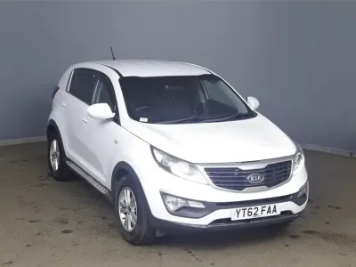 Used Kia Sportage 115 HP (84 kW) 2012 White SUV