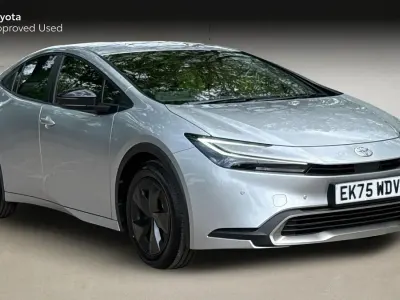 New Toyota Prius Design 2025 Silver Hatchback