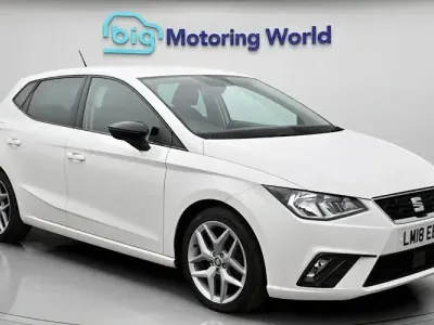 Begagnad Seat Ibiza FR 116 HK (85 kW) 2018 Vit Halvkombi