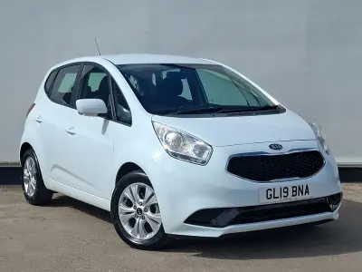 Used Kia Venga 2019 White Hatchback