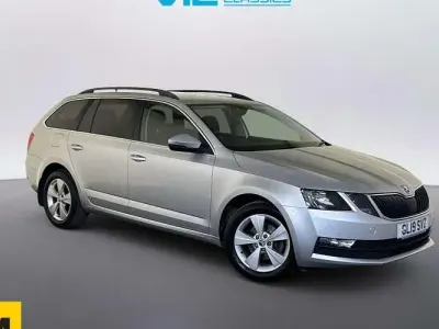 Used Skoda Octavia SE Technology 116 HP (85 kW) 2019 Silver Estate
