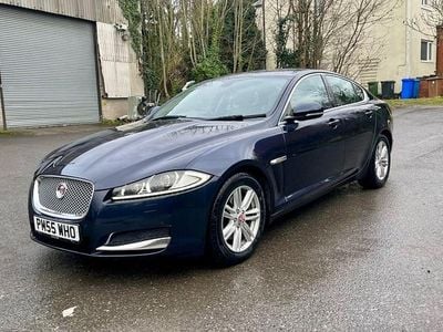 Blue Used 2014 Jaguar XF Luxury Sedan | £4,490 (Super price)