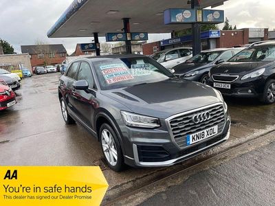 Begagnad Audi Q2 S-Line 150 HK (110 kW) 2018 Grå SUV