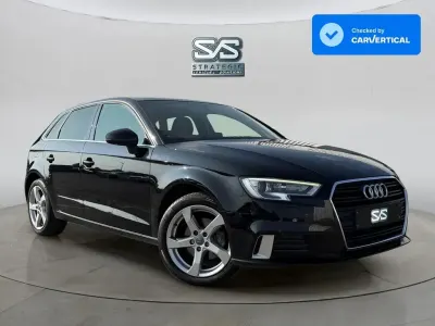 Used Audi A3 Sport 150 HP (110 kW) 2019 Black Sedan