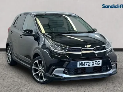 Second-hand Kia Picanto X-Line 66 CP (48 kW) 2023 Negru Hatchback