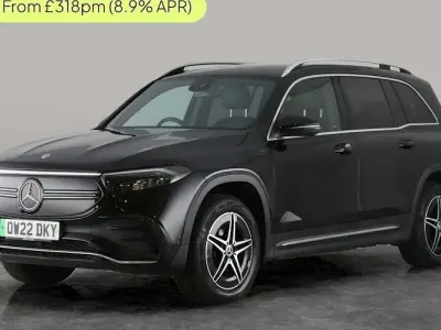 Used Mercedes EQB350 AMG line 214 kW (292 HP) 2022 Black SUV