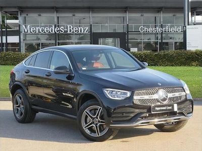 Used Mercedes GLC300e AMG line 301 HP (221 kW) 2022 Black Coupe