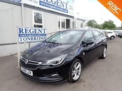 Begagnad Vauxhall Astra SRi 150 HK (110 kW) 2018 Svart Kombi