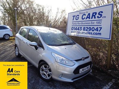 Used Ford B-MAX Zetec 75 HP (55 kW) 2014 Silver MPV
