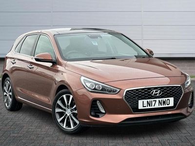 used Hyundai i30 1.4 T-GDI BLUE DRIVE PREMIUM SE DCT EURO 6 (S/S) 5 PETROL FROM 2017 FROM GRIMSBY (DN36 4RJ) | SPOTICAR