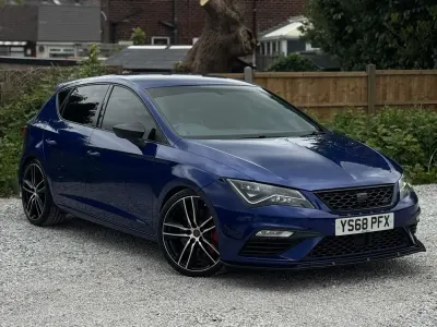 Second-hand Seat Leon CUPRA 290 CP (213 kW) 2018 Albastru Hatchback