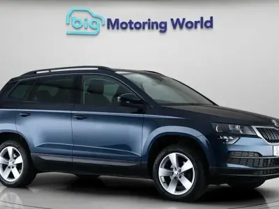 Used Skoda Karoq SE 150 HP (110 kW) 2021 Blue SUV