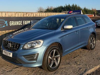 Second-hand Volvo XC60 R-Design 181 CP (133 kW) 2015 Albastru SUV