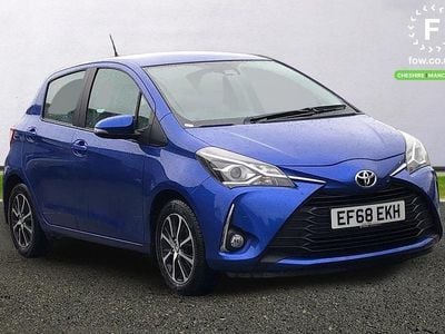 Blue Used 2018 Toyota Yaris Hatchback | £12,299 (Fair price)