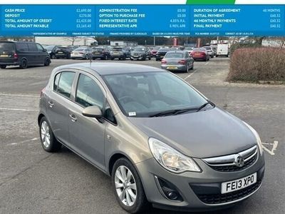 used Vauxhall Corsa a 1.2 ACTIVE AC CDTI ECOFLEX 5d 74 BHP Hatchback