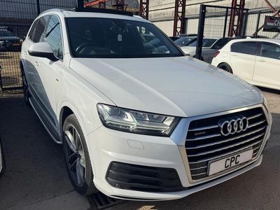 Used Audi Q7 S-Line 268 HP (197 kW) 2018 White SUV