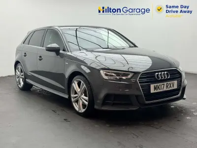 Used Audi A3 Sportback S-Line 2017 Grey Hatchback