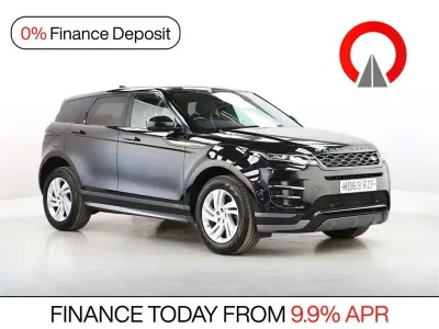 Used Land Rover Range Rover evoque R-Dynamic 150 HP (110 kW) 2020 Black SUV