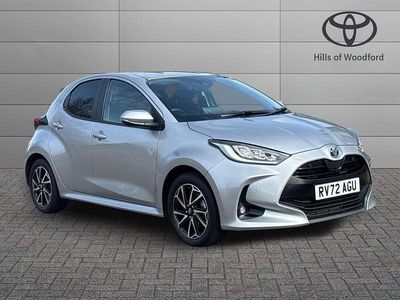 Used Toyota Yaris Hybrid Design 2022 Silver Hatchback