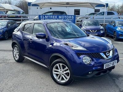 Used Nissan Juke N-Connecta 115 HP (84 kW) 2017 Blue SUV