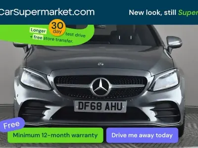 Begagnad Mercedes C200 AMG Line Premium 184 HK (135 kW) 2020 Sportkupé