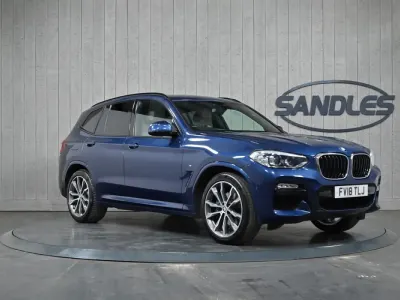 Używany BMW X3 M Sport 2018 Niebieski SUV