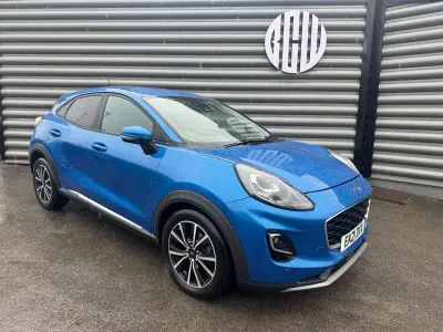 Used Ford Puma Titanium 155 HP (114 kW) 2021 Blue SUV