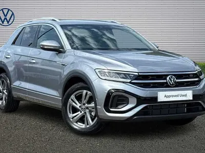 New VW T-Roc R-line 150 HP (110 kW) 2025 Silver SUV