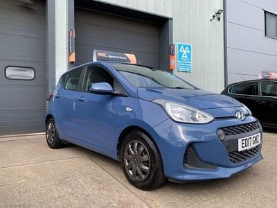Used Hyundai i10 SE 2017 Blue Hatchback