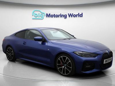 Blue Used 2021 BMW 420 M Sport Coupe | £26,600 (Fair price)