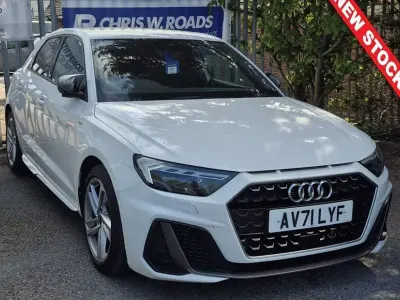 Used Audi A1 Sportback S-Line 2021 White Hatchback