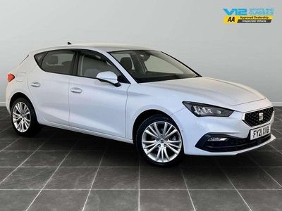 White Used 2021 Seat Leon SE Dynamic Hatchback | £14,995 (Fair price)