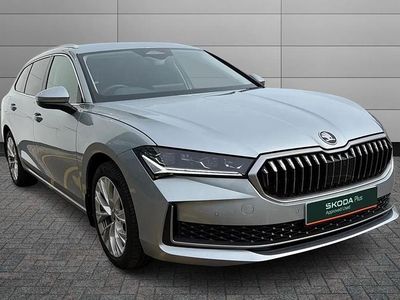 Used Skoda Superb SE L 147 HP (108 kW) 2025 Pebble silver metallic Estate